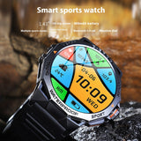 Big Screen Smart Watch – Bluetooth Calling, Heart Rate & SpO₂ Tracking with Weather