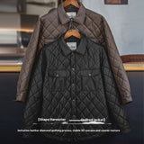 Loose Lapel Warm Cotton Coat – Stylish Winter Outerwear