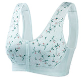 Women's Ice Silk, Front Row Buttons, Tank Top Bra (Pack of 2)