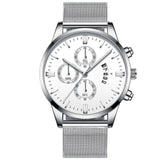 Business Luxury Gifts for Men, Mesh Band Quartz Watch