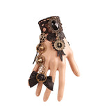 Women's Steam Engine Gear Hand Jewelry