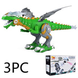 Sound and Light ABS Dinosaur Robot Toy for Kids – Interactive Educational Model