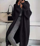 Style Icon, Loose Thick Knitted Coat for Women