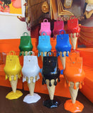 Ice Cream Cone, Ice Cream Pack, Melting Ornaments