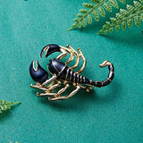 Scorpion Personality Insect Painting Oil Animal Brooch