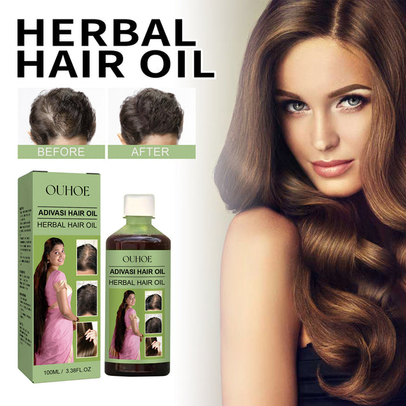 Herbal Hair Oil – Anti-drop, Scalp Repair, Soft & Smooth, Strengthening