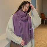 Women’s Fashion Solid Color Scarf or Neck Shawl