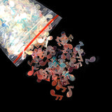 Fashion Blonde Symphony, Epoxy Material, Nail Glitter