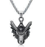 Vintage Nordic Rune Necklaces for Men, Stainless Steel Norse Runes Viking Pagan Elder Futhark Pendant, Amulet Fashion Jewelry