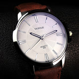 YAZOLE Fashion Quartz Men's Watch, Top Brand Luxury Male Clock, Business Hodinky Relogio Masculino Gear