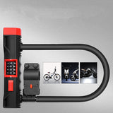 U-shaped Bike Lock with 4-Digit Combination Code Security