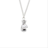Electroplating Polished, Boxing Gloves, Necklace Jewelry