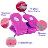 Mini Stepper Exercise Machine with Anti-slip Pedals for Home Cardio & Leg Workout