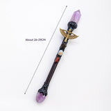 Natural Crystal Magic Wand, Halloween Truncheon Cane