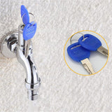 Metal Lockable Faucet for Household Outdoor Washing Machine Connection