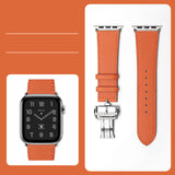 Butterfly Clasp Hand-stitched Strap for Smartwatch (Smartwatch not Included)