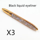 False Eyelashes, Self-adhesive Multicolor Eyeliner