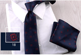 Business Formal Wear, Casual Tie + Pocket Square Combination