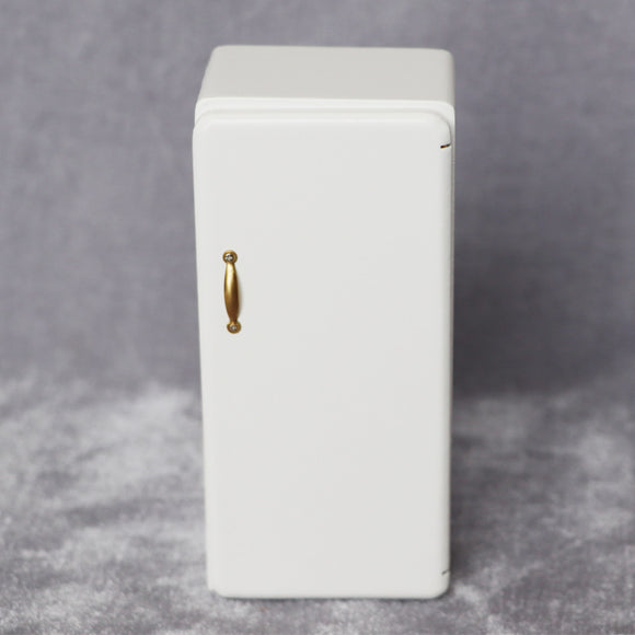 Doll House Furniture, Miniature Single Door Refrigerator Model