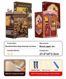 Handmade DIY Cottage Miniature Small House, Mini Wooden Assembly Model