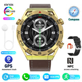 ECG PPG Bluetooth Calling, Compass GPS, Wireless Charger Smartwatch