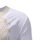 Men’s African Tu-Style Ethnic Printed Top