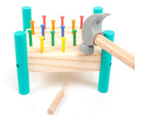 P-65 Hammer Table, Montessors Children Creative Ability, Kindergarten Nail Toy