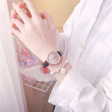 Korean-style Cute Girl, Analog Children's Watch