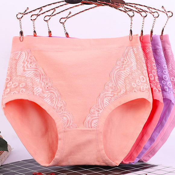 Big Momma Underwear, High Waist Cotton Crotch, Plus-sized Briefs