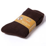 Men’s Winter Thick Terry Thermal Socks – Warm Rabbit Wool Blend for Cold Weather