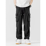Loose Straight Cargo Wide-leg Pants for Men