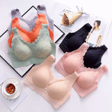 Gathered Premium Quality Vest, Beautiful Back Brassiere