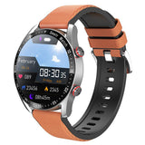 ECG PPG Business Stainless Steel Strap, Bluetooth Call, Smartwatch