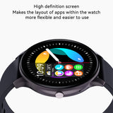 Smart Watch with Bluetooth Calling – Heart Rate, SpO₂ Tracking, Sports & Music