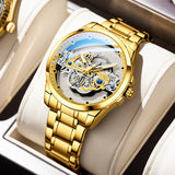 New Double-sided Skeleton, Full Automatic Machine, Non-mechanical Watch