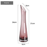 Nordic Slim Small-mouth Flower Vase – Modern Minimalist Home Décor