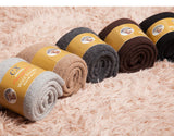 Men’s Winter Thick Terry Thermal Socks – Warm Rabbit Wool Blend for Cold Weather