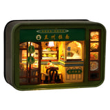 DIY Cabin, Miniature Iron Box Model Toy