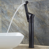 Wash Basin Faucet, Above Counter Rotatable Single Hole Nozzle