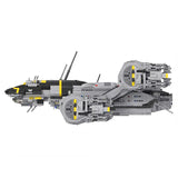 Assembled Building Blocks Large Spacecraft Model Ornaments