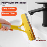 Multifunctional Double-sided Glass Wiper, 3-in-1 Glassware Cleaning Tool