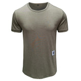 Men’s Solid Color Sports T-shirt – Loose Fit, Short Sleeve Casual Tee