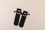 Couple Magnetic Handle Cute Christmas Socks