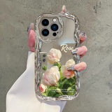 Rose Flower Design Phone Case for Apple Models