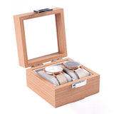 Watch Jewelry Storage Box, Glass Skylight Watch, Display Case
