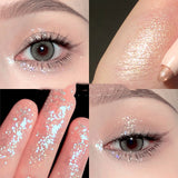 Pearlescent Brightening Skin Tone, Anti-sweat, No-smudge, Students Girls' Eye Shadow Stick