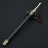 Shaoshi Kiss Neck Sword Collectible – All-metal Zinc Alloy Decorative Weapon Model Ornament