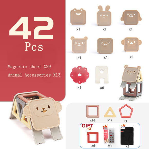 Magnetic Sheet Building Blocks, Children's Educational Toy