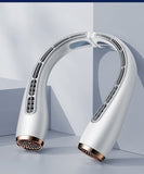 Summer Portable Little Fan, Charging Mute Bladeless, Wall Mounted Air Conditioner, Body Cooling Neck Band for Outdoors