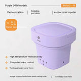 Folding Mini Mother and Baby Washing Machine